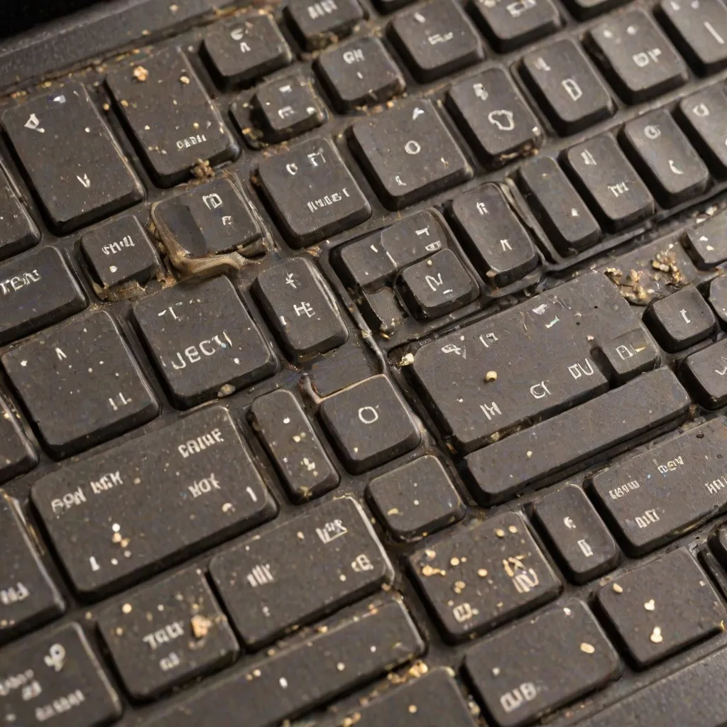 Jak wyczyścić klawiaturę w laptopie - krok po kroku