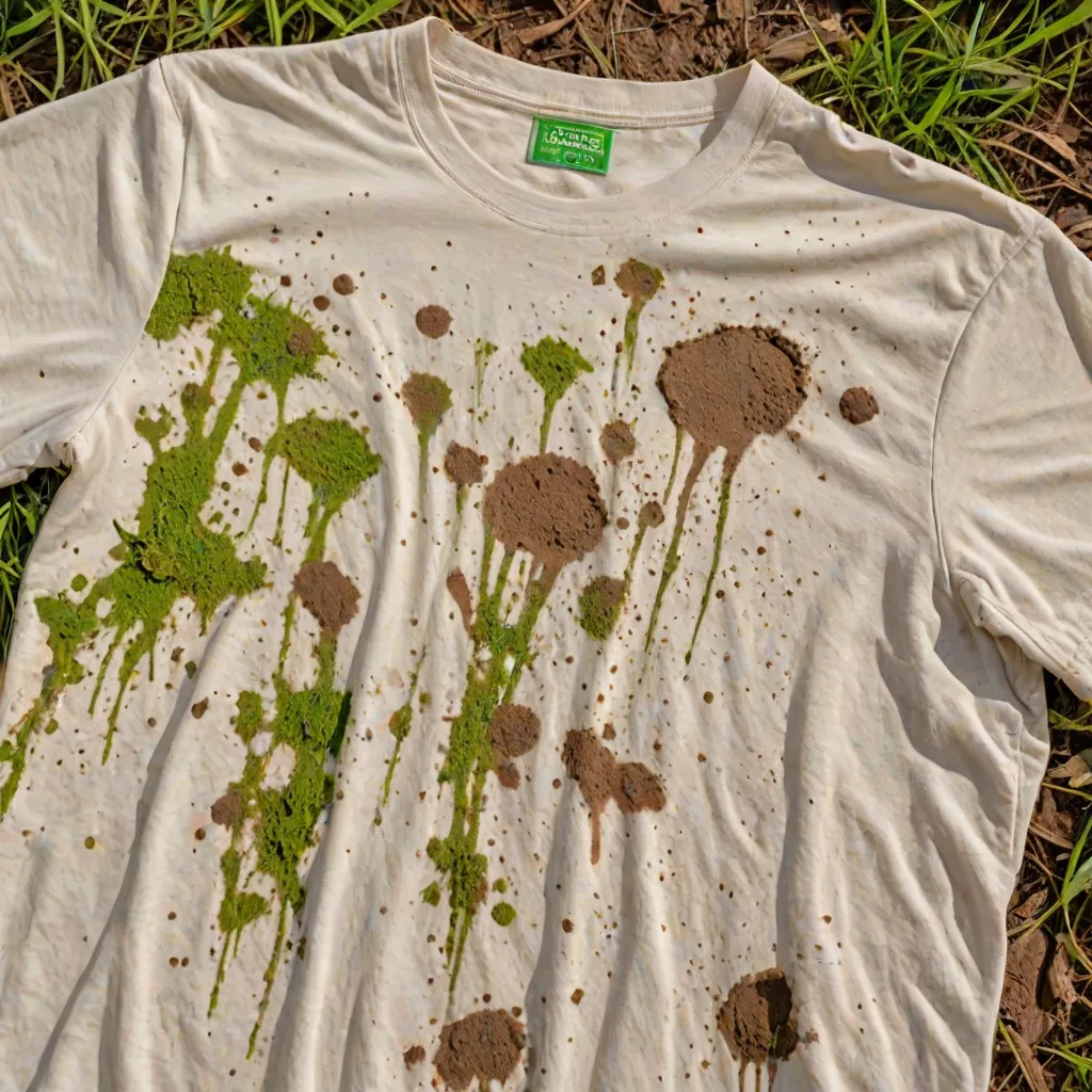 Jak usunąć plamy z błota i trawy z ubrań?