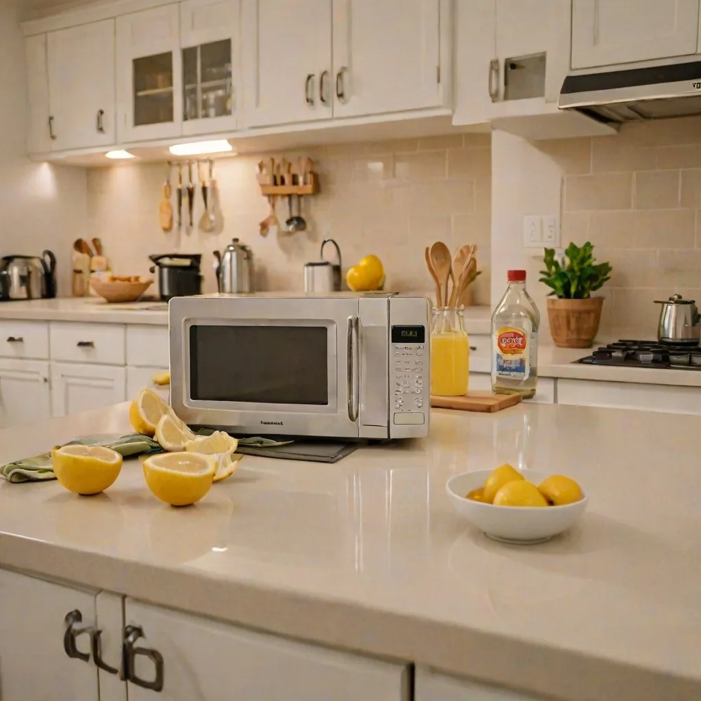 Jak wyczyścić mikrofalówkę domowymi sposobami?