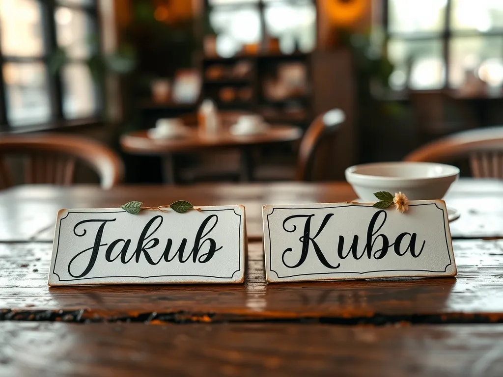 Czy Jakub i Kuba to to samo? Odkryj różnice między imionami