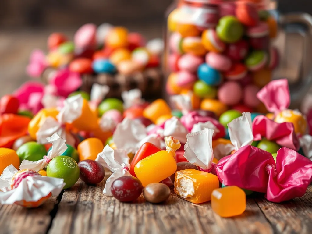 Co oznaczają cukierki w papierkach w Twoim śnie?